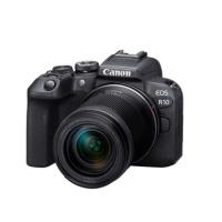 佳能/CANON EOS R10 3.0英寸/2420万/微单微电/全画幅/SD卡+SDHC卡+SDXC卡/单镜头套机/黑色/数字照相机