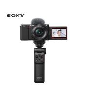 索尼/SONY 索尼ZV-E10L 3.0英寸/2420万/单反相机/APS-C/SD卡+SDHC卡+SDXC卡/单镜头套机/黑色/数字照相...